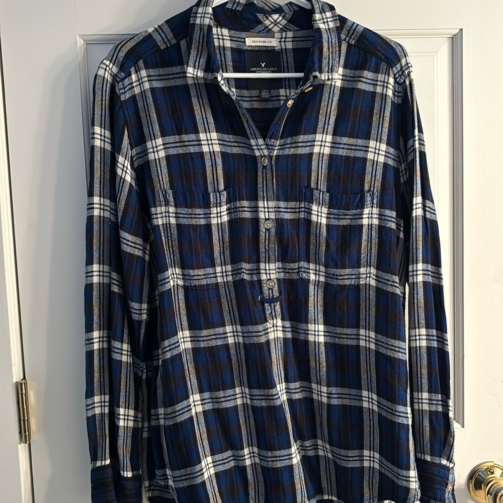 Boyfriend fit flannel